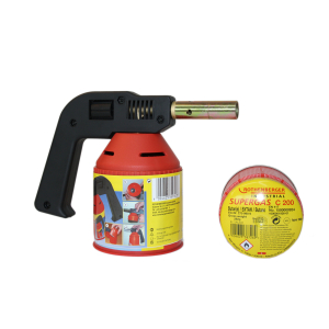 RoFlame Premium 1750 C Set - Rothenberger Ltlampenset mit 5 Kartuschen