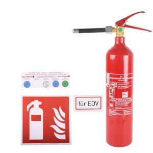 Feuerlöscher CO2 / Kohlendioxid GSE-2XB (1Stück), 2 kg EDV-Löscher