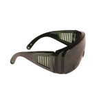 WELDINGER Schweisserbrille Panorama grün DIN5 - für Brillenträger!