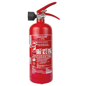 Paket] Feuerlöscher 2L ABF Fettbrand Schaum-Kombi-Löscher EN3,  Aluminiumgehäuse inkl. ANDRIS® Prüfnachweis