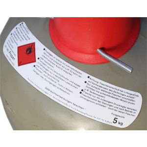 Propan 5 kg Gasflasche grau gefllt Eigentumsflasche (Abholpreis)