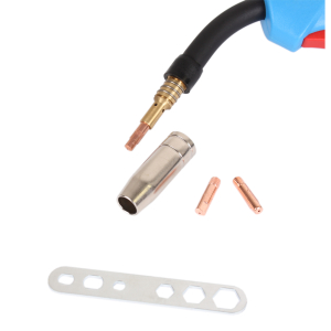 WELDINGER MIG/MAG-Brenner MB15 3 m ALU / V2A mit Teflonseele Euroanschluss (SPM2)