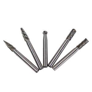 HM Frsstifte 5-tlg. fr Metall fr Geradschleifer 6 mm Schaft