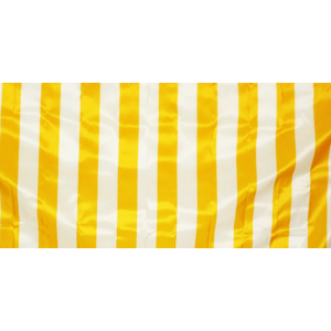 Sonnensegel fr Seilspannmarkise 2,65 x 1,45 m in Gelb/Weiss gestreift ohne Laufhaken