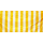 Sonnensegel für Seilspannmarkise 2,65 x 1,45 m in Gelb/Weiss gestreift ohne Laufhaken