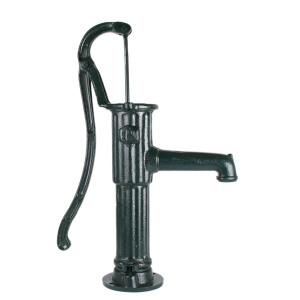 Schwengelpumpe Typ 75 grn Gartenpumpe mit Rundflansch