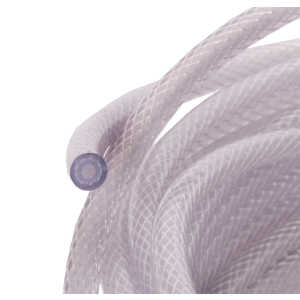 Schlauch PVC 4/3 mit Gewebeeinlage fr Schutzgas / Druckluft usw. 4 mm Innendurchmesser Meterware