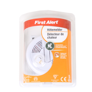 Thermomelder Wärmemelder First Alert 9V 54 bis 70 °C Feueralarm 85dB-A