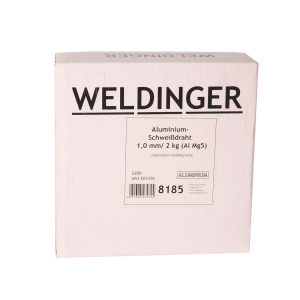 MIG AlMg5 1,0 mm 2 kg 20 cm Rolle Aluminiumschweidraht WELDINGER