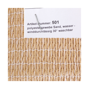 501 Sonnenschutz - Beschattungsgewebe sand 1,83 m breit 1m