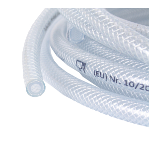 Schlauch PVC 6/3 mit Gewebeeinlage für Schutzgas / Druckluft usw. 6 mm Innendurchmesser Meterware