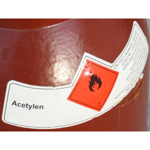 Acetylen 5 Liter Gasflasche Eigentumsflasche gefüllt (Abholpreis)