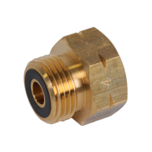 Adapter fr 33 kg Propanflasche zum Anschluss von Campingregler