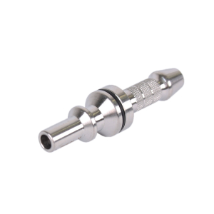 Schnellkupplungen Kupplungsstifte D2 6,3 mm für Sauerstoff mit Schlauchtülle 