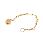 Kappe mit Kette 1/4" links