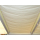 Sonnensegel Elfenbein - Hell Creme 0,88 x 2,20 m mit 20 Laufhaken und Stopper