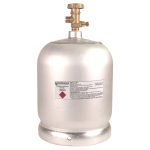 PROFILL Aluminium Gasflasche 2 kg leer und selbst...