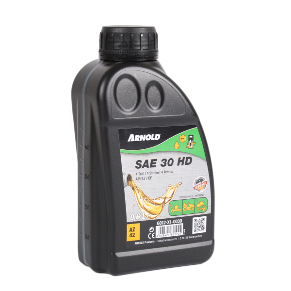 Motorenöl Sommerbetrieb Rasenmäher SAE 30/HD 0,6l, 5,50 €