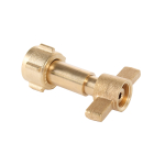 Propan Umfüllstutzen für Handwerkerflasche 3/8" links Umfüllstutzen Propan Werkzeuglos