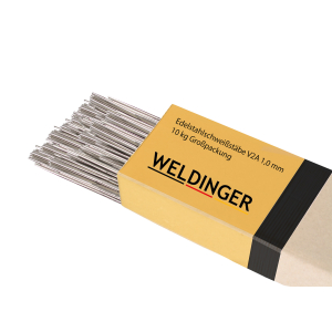 10 kg Edelstahlschweißstäbe V2A 1,0 mm 10 kg Großpackung