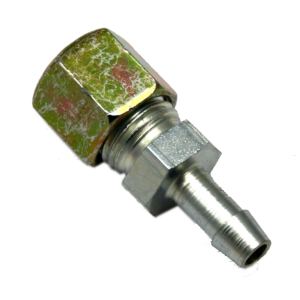 Schlauchtlle  6 mm mit Schneidringverschraubung fr 8 mm Rohr