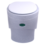Separett SaniToa MAXI einfaches Einstreu-WC granit