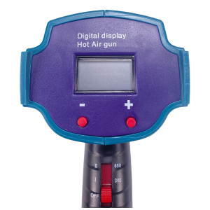 Heissluftpistole digital 650C mit 3 Aufstzen