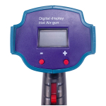 Heissluftpistole digital 650°C mit 3 Aufsätzen Sonderpreis!