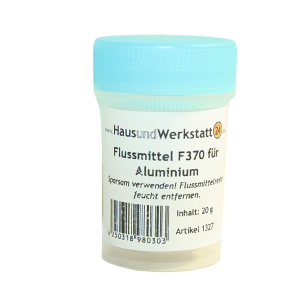 Flussmittel F370 - für Aluminiumlot 20 g (macht aus Reibelot kapillares Lot)