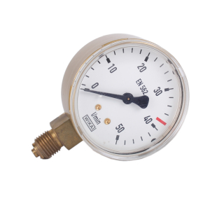 Ersatzmanometer für Flaschendruckminderer 1/4" rechts 63 mm Sauerstoff Schutzgas Acetylen Propan...