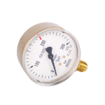 Inhaltsdruckmanometer Sauerstoff 0-315 bar 1/4"...