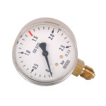 Arbeitsdruckmanometer neutral 0 - 2,5 bar 1/4"...