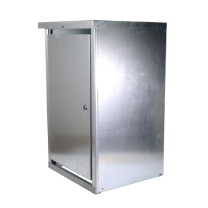 Propan-Flaschenschrank 1x11 kg mit Rckwand mit Vierkantschloss