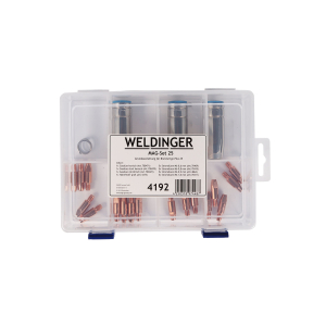 WELDINGER MAGSet25 fr MAG Schweigarnitur Typ PLUS25 (Grundausstattung 0,6-1,0 mm Zubehrset)