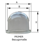 Primerkappe für Motorsense 16 mm H=14 mm Einhell...