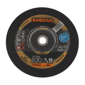 XT38 230x1,9 mm Rhodius extended Proline Trennscheibe gerade (Edelstahl/Stahl)