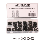 WELDINGER Achsklemmringe Wellenklemmringe Klemmscheiben 3 4 5 6 8 10 12 mm