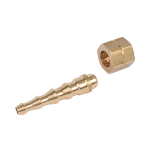 Schlauchanschluss 1/4links berwurfmutter mit Schlauchtlle 4 bis 8 mm