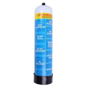 Einweg 1 Liter- Sauerstoffflasche 110 bar von Rothenberger fr ROXY kit plus