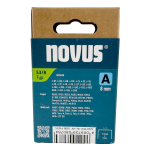 Tackerklammern Typ A 53 von novus 8 mm Stahl superhart verzinkt 1800 Stück