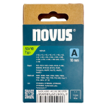 Tackerklammern Typ A 53 von novus 10 mm Stahl superhart verzinkt 800 Stück