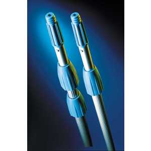 UNGER Profi Teleskopstange 3 x 2 m aus Aluminium fester Konus