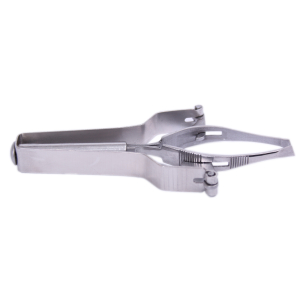 Automatik Pinzette NIRO Edelstahl 9,5 cm Nr.7