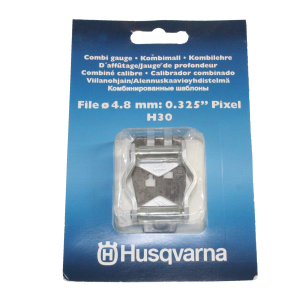 Husqvarna Schärfhilfe Kombilehre für Feile 4,8 mm für Kette 0.325 Zoll 1,3 mm H30
