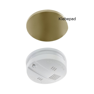 Klebepad fr Rauchmeldermontage 10 cm