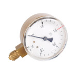 Arbeitsdruckmanometer Propan 0-20 bar 1/4" rechts 63 mm