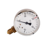 Arbeitsdruckmanometer Propan 0-20 bar 1/4" rechts 63 mm