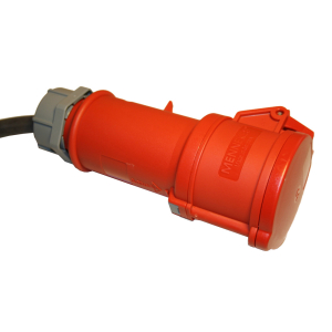 Adapterkabel 16 A Stecker (klein rot)  auf 32 A Dose (gro rot)