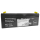 AKKU für E-Start MTD Rasenmäher 46 SPOE NP2.2-12P 12V 2.3Ah Batterie Anschlüsse rechts und links