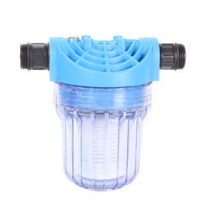 Vorfilter 1l klein für E-Pumpe incl 2 Nippel AG 1"